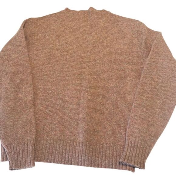 Puritan Brown Wool Pullover Long Sleeves Vintage Sweater Size Large - Picture 3 of 10